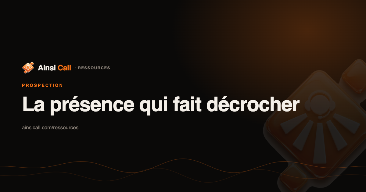 Numéros locaux : la présence qui fait décrocher