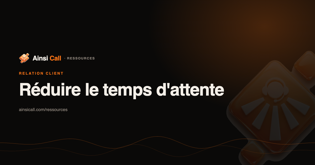 Réduire le temps d'attente, la première promesse tenue